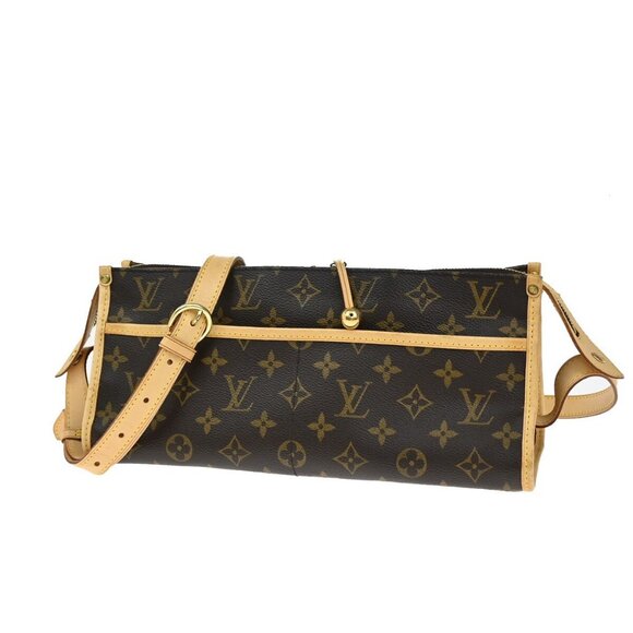 LOUIS VUITTON LV Popincourt Long Shoulder Bag Monogram Brown - Picture 1 of 16